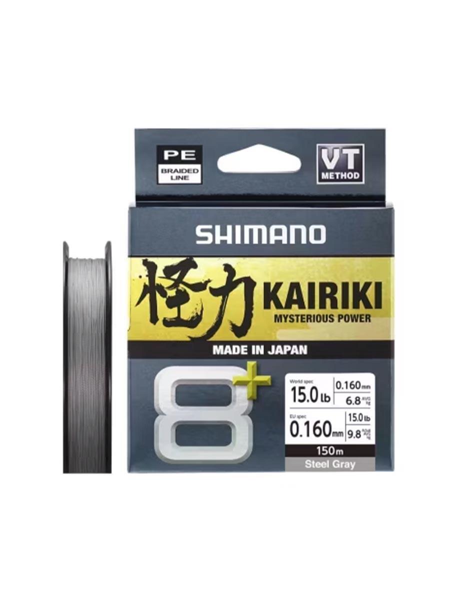 Shimano Misina Kairiki 8+ 150m Steel Gray İp Misina