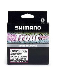 Shimano - Shimano Trout Competition Mono Misina Red
