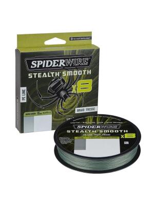 Spider Wire Stealth Smooth x8 Pe Braid 150m Moss Green İp Misina - 1