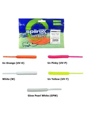 Spiinx Soft Baits Baby Fish 4.5 cm Kokulu Silikon Yem 18 Adet - 2