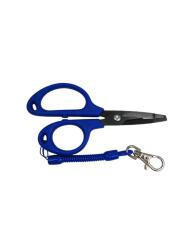 SPİRAL KABLOLU KARABİNAL MAKAS, 12CM - River