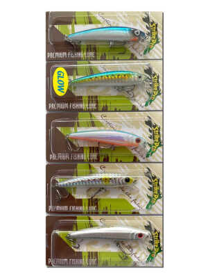 Strike Pro JL-119 F Arc Minnow 75 Serisi Maket Balık - 1