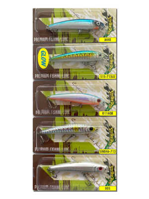 Strike Pro JL-119 F Arc Minnow 75 Serisi Maket Balık - 2