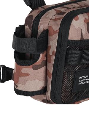 Tactical Vest Brown Camo Balıkçı Çantası - 3