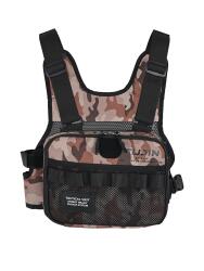 Tactical Vest Brown Camo Balıkçı Çantası - 4
