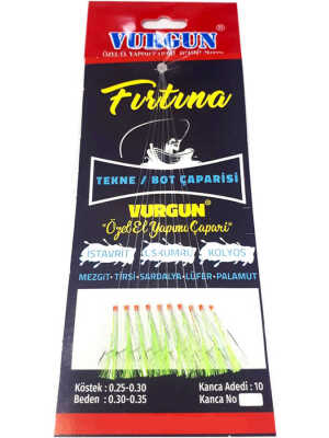 Tekne Bot Çaparisi - Açık Yeşil - 1