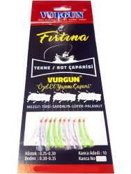 Tekne Bot Çaparisi - Beyaz/A.Yeşil - Vurgun Çapari