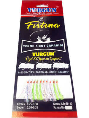 Tekne Bot Çaparisi - Beyaz/A.Yeşil - 1