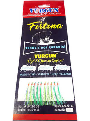 Tekne Bot Çaparisi - Yeşil/A.Yeşil - 1