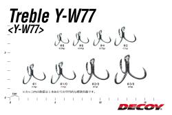 Treble Y-W77 Üçlü İğne 6 Adet - 2