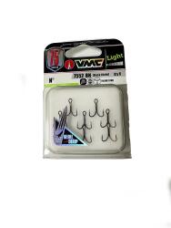 VMC 7552BN Hypercut Light Üçlü Olta İğnesi 8 adet - VMC