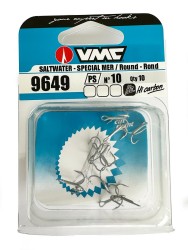VMC Üçlü Olta İğnesi 9649PS 10 adet - VMC