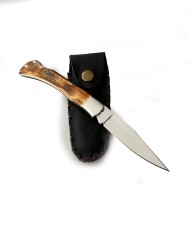 Vurgun Geyik Boynuz Saplı Sürmene Çakısı ( 17cm ) K - Vurgun Çapari
