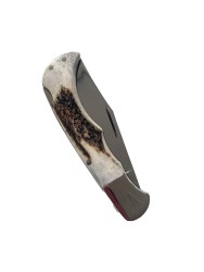 Vurgun Geyik Boynuz Saplı Sürmene Çakısı ( 18.5cm ) B - Thumbnail