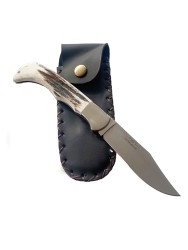 Vurgun Geyik Boynuz Saplı Sürmene Çakısı ( 18.5cm ) B - Vurgun Çapari