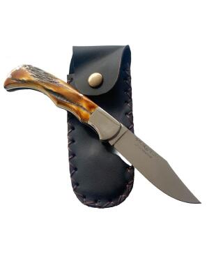 Vurgun Geyik Boynuz Saplı Sürmene Çakısı ( 18.5cm ) K - 1
