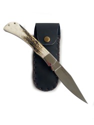Vurgun Geyik Boynuz Saplı Sürmene Çakısı ( 20.5cm ) B - Vurgun Çapari