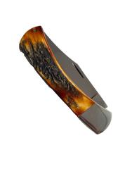 Vurgun Geyik Boynuz Saplı Sürmene Çakısı ( 21cm ) K - 2