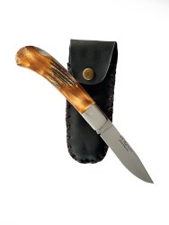 Vurgun Geyik Boynuz Saplı Sürmene Çakısı ( 21cm ) K - Vurgun