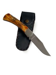 Vurgun Geyik Boynuz Saplı Sürmene Çakısı ( 21cm ) K - Vurgun Çapari
