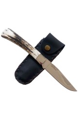 Vurgun Geyik Boynuz Saplı Sürmene Çakısı ( 22.5 cm ) B - Vurgun