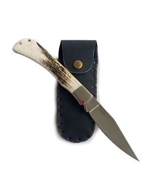 Vurgun Geyik Boynuz Saplı Sürmene Çakısı ( 22cm ) B - 1