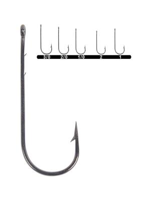 Youvella 1280 Uzun Sap Delikli Lüfer İğnesi 100 lü Kutu Black Nikel - 1