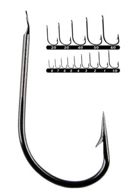 Youvella 1403 Dövme Olta İğnesi 100 lü Kutu Black Nikel - 1